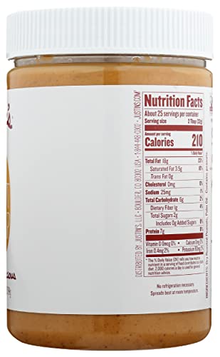 JUSTIN’S NUT BUTTER, PNUT BTR, CLASSIC, SIZE 28 OZ – NO ARTIFICIAL INGREDIENTS GLUTEN FREE KOSHER,1.75 POUND (PACK OF 1)