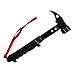 NUZAMAS Outdoor Camping Hammer Mallet Puller for Tent Pegs Stakes Black 32cm Non-slip Head Design with holding strap and bag