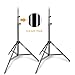 EMART Light Stand, 6.2 ft Photography Stands for Photo Video Studio, Background, HTC Vive, Softbox, Reflector, etc. (2 Pack)