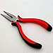 2Pcs Long Nose Pliers with Wire Side Cutter 5-Inch Needle Nose Pliers (2 different style)