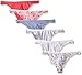 Fruit of the Loom Womens 6 Pack Cotton Thongs Panties (9)