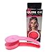 Temporary Hair Coloring Chalk, Color Chalk for Hair, Cosplay Temporary Hair Dye Color Tong,hair Chalk for One Time Use (Pink)
