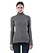 ninovino Women's Long Sleeve Turtleneck Slim-Fit Knitted Sweater