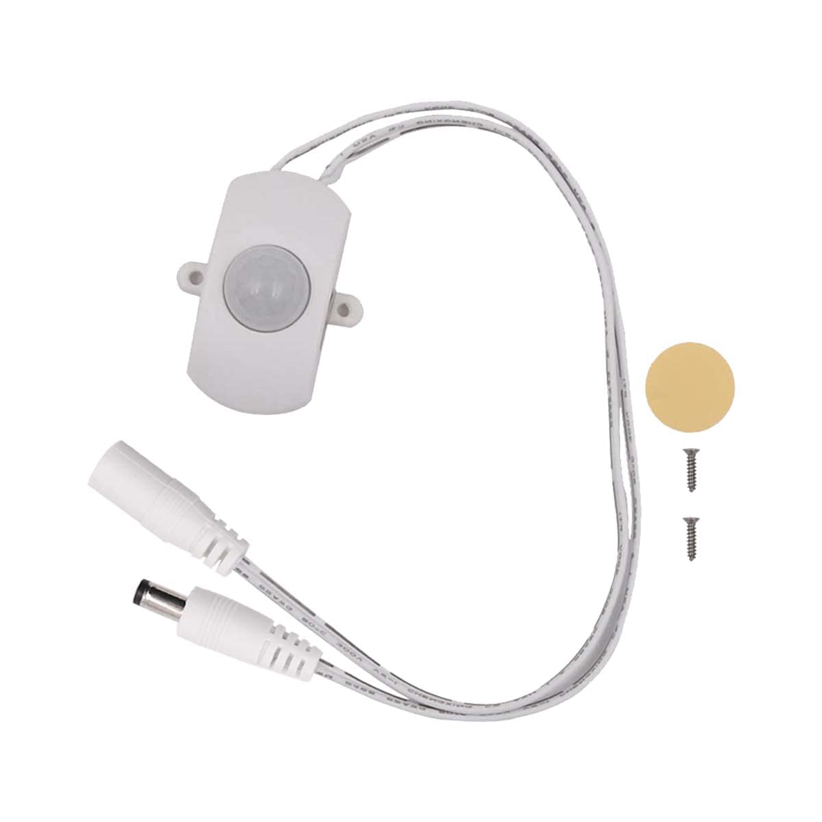 Tiardey Motion Sensor Switch 5A DC 5-24V Mini LED Strip Automatic Sensor Switch for LED Strip Light