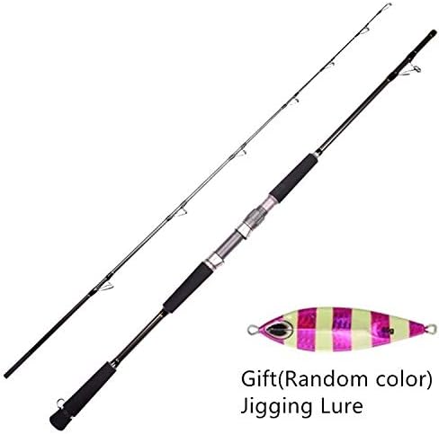Judith Houston Superhard Saltwater Fishing Jigging Rod 1.8m 1.68m Lure Weight 80-250g Carbon Boat Spinning Fishing Rod Pole