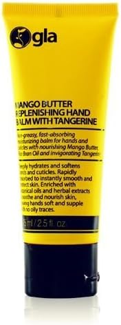 Gla Nature Mango Butter Replenishing Hand Balm with Tangerine 75ml/2.5 fl oz.