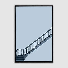 Framed Canvas Wall Art Minimalistic Painting Canvas Prints Home Artwork Decoration for Living Room,Bedroom - 16x24 inches