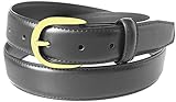 Lisanter Belt, Leather, Black (#30844), Brown (#3737), Solid Brass Buckle