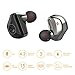 Touch Control True Wireless Earbuds with Charging Case,Siri/Voice Commands Noise Bluetooth Earbuds with Mic,Noise Cancelling Water Proof Bluetooth Earbuds for Running with Portable Carry Case