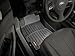 WeatherTech Custom Fit FloorLiners for Subaru Forester - 1st Row (441881), Black