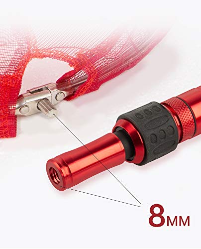 LLJP-Rollen Tragbares Fischernetz, Angelkescher, superleichter superharter Teleskopgriff, schnelles Angeln und sichere… – Bild 6