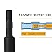BMW Ignition Coil Pack Set of 6 Replaces OE# 0221504470 for BMW 325i 325Ci 328i 330Ci 335i 525i 528i 530i 535i 545i 745Li X3 X5 M5 M6 Z4 128i 135i And More