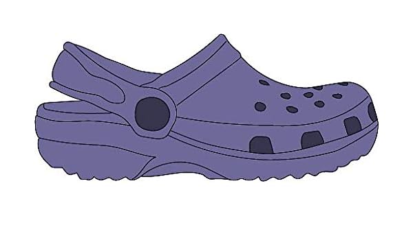 white croc sticker