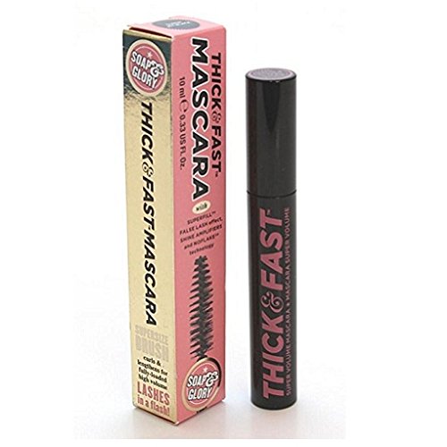Soap And Glory Thick And Fast Mascara Super Jet Black False Lash Effect 10ml