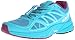 Salomon Women's Sonic Aero W Running Shoe, Fog Blue/Teal Blue F/Mystic Purple, 7.5 B US