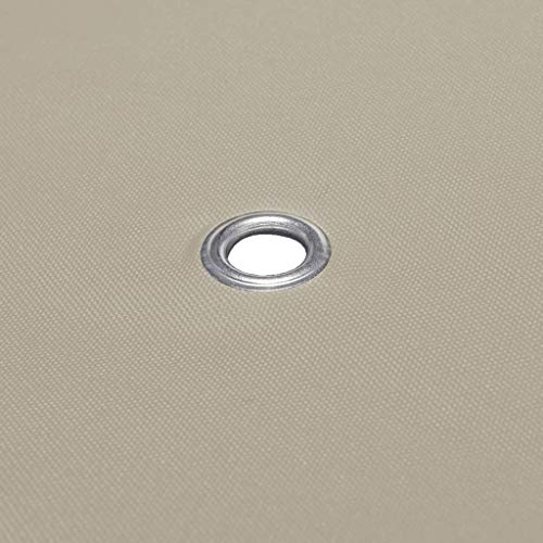 Pavillon-Ersatzdach 310 g/m² Beige 3x3 m – Bild 5