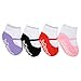 juDanzy Mary Jane Socks for baby & Toddlers girls Red, Black, Pink, Purple with Grips (12-24 Months)