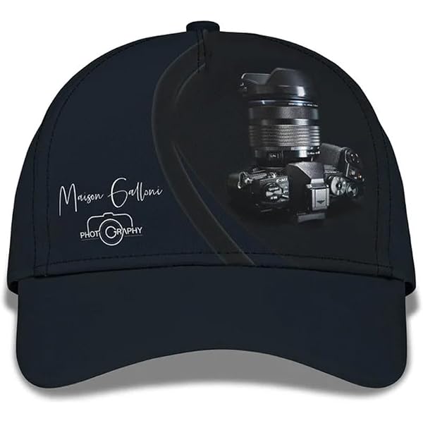 InnoBeta Photographer Gifts Cap - Camera Embroidered Adjustable Vintage Cotton Hat For Men & Women