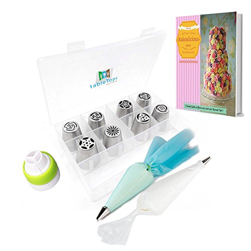 image for baker's dozen LIMITED TIME OFFER-Icing Russian piping tips nozzles for