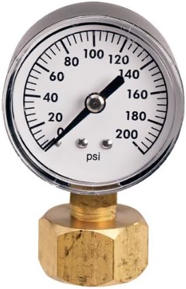 PRESSURE GUAGE 200PSI