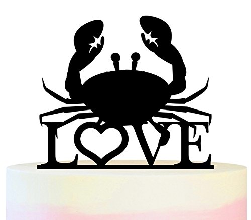 Cake Decorations Innovedesire Love Crab Party Wedding Birthday