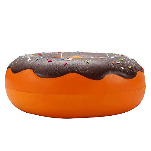 Ganjiang Giant Squishy Toys Jumbo Soft Slow Rising Collection Gift Stress Reliever (Chocolate Donut)