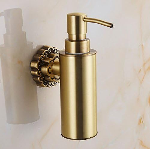 Wall Mounted Carving Antique Bronze Finish Brass Material Soap Dispenser /Bathroom Accessories
