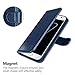 OCASE Samsung Galaxy S7 Case [ Card Slot ] [ Kickstand ] Leather Flip Wallet Case for Samsung Galaxy S7 - Blue