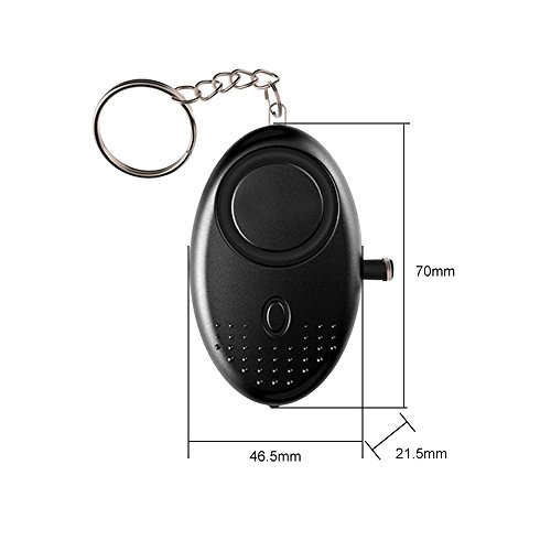 5 Walmeck+Personal+120+130dB+Keychain+Flashlight