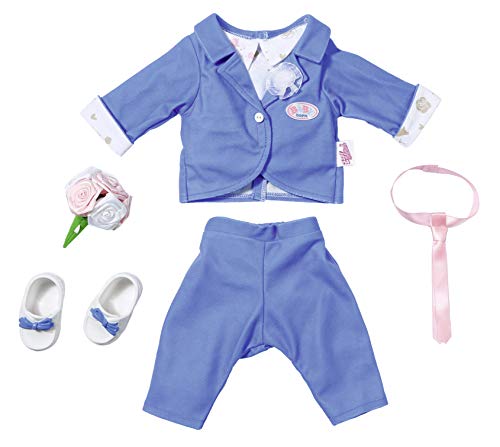 Baby Born 826874 Boutique Deluxe Bräutigam 43 cm, bunt