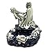 Bellaa 20621 Skull Ashtray Skeleton With Couple Love Statue Candy Bowl 5 inch