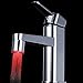 Anself 7 Colors Changing Glow LED Light Water Stream Faucet Tap For Bathroom Kitchen