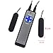 7 Function Dual Bullets Vibrator - Smooth Wired Remote Control Vibrating Egg Female Adult Sex Toy Vibe Massager - Clitoris and G Spot Stimulator (Black)