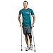 Hugo Mobility Adjustable Tall Crutches For Walking, Tall Adult Walking, Comfortable Lightweight with Underarm Pad and Hand Grip, For Users Over 6 Feet