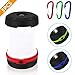 Camping Lantern, Flashlight lanterns battery powered Collapsible, Water Resistant Emergency Light, 3 Light Modes, Portable Outdoor Tent Lantern for Outdoor Night Hiking Camping Lawn