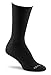 FoxRiver Women's Crew Socks (Pack of 3), Black, Medium