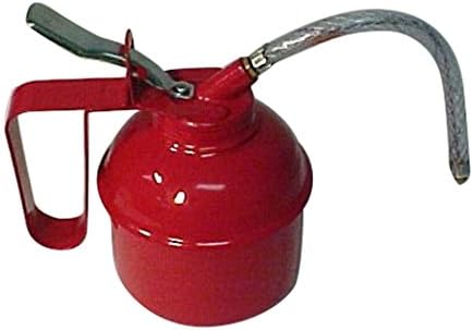 Lubeq 05135 090 16 Ounce Pump Oiler with Handle and 8 Inch Flexible Spout