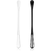 Andibro Multifunctional Mini Whisk, 2 Pcs Small 2 in 1 Whisk Utensil Mini Sugar Spoon Small Mixing Balloon Whisk Wisking Tool Set for Blending Beating Ingredients Mixing Sauces