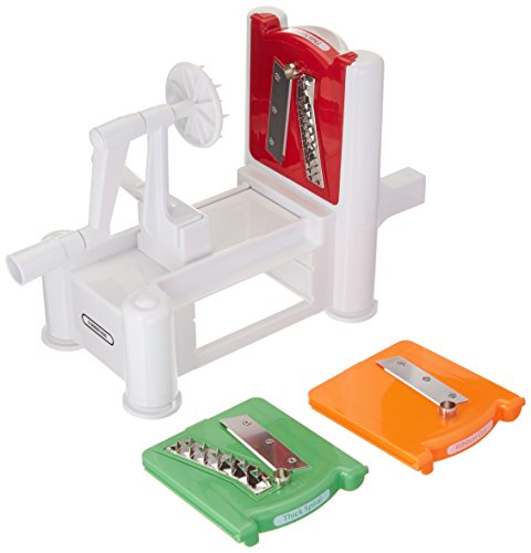 Farberware 5163767  Spiraletti Spiral Vegetable Slicer with Three Colored Blades