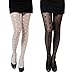 Sothread Women's Sexy High Waist Tight Sparkle Rhinestone Fishnet Stockings Pantyhose (Black).