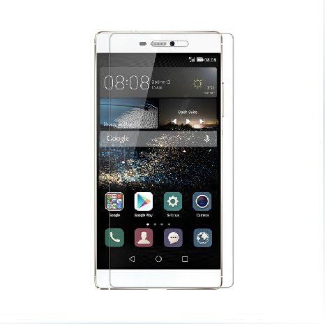 Huawei P8 Screen Protector,Aikice 0.26mm 2.5D Tempered Glass Screen Protector 9H Hardness for Huawei P8 5.2Inch (Transparent)