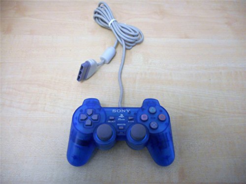 Manette Dual Shock 2 PlayStation 2 - Bleu Transparent