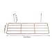 ZONYEO Straight Shelf Rack for Grid Wall Grid Panel Wall Mountable Wire Gold Wall Organizer Display Décor