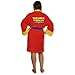 Robe Factory Women's DC Wonder Woman Cotton Robe, Red, OS