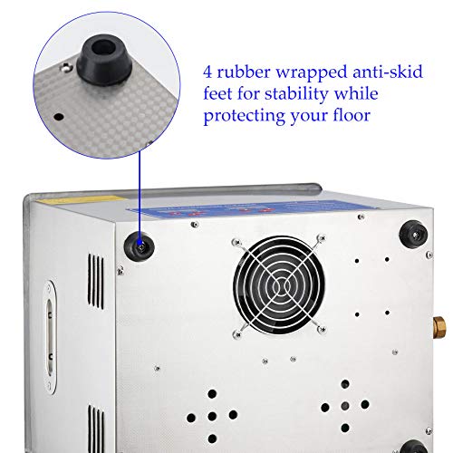 10L Ultrasonic Cleaner with Digital Timer & Heater, Professional Ultrasound Jewelry Cleaning Machine for Parts Denture Ring Watch