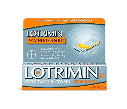 Lotrimin AF Antifungal Cream – 1.1 Ounce, Pack of 3