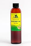 Rosehip Seed Oil Organic Unrefined Extra Virgin Cold Pressed Raw Premium Pure 8 oz