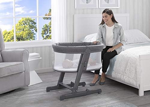 simmons kids city sleeper bedside bassinet portable crib