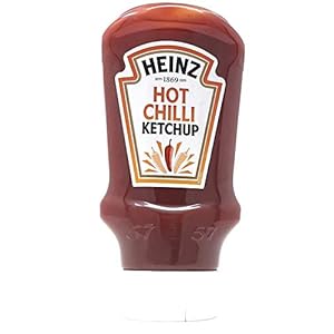 Heinz, Hot Chili Ketchup, Pikante ketchup met chili, 460 g