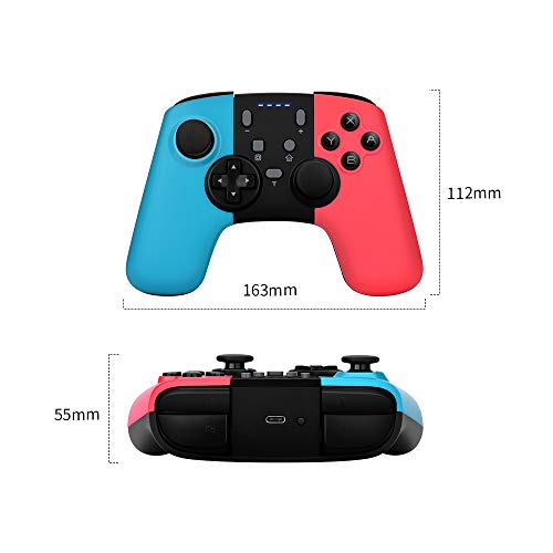 Wireless Pro Controller for Nintendo Switch, STOGA Remote Gamepad Compatible with Nintendo Switch Pro Game Controller for Windows PC - Thumbnail 3